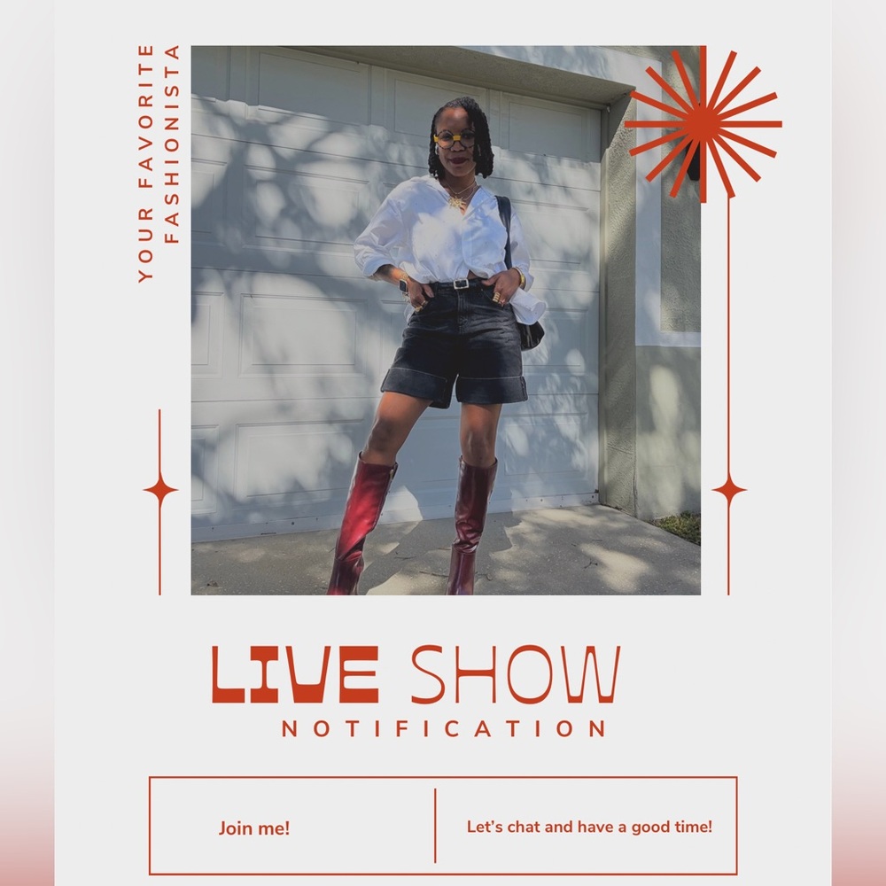 Live listing! Join me! 💕
